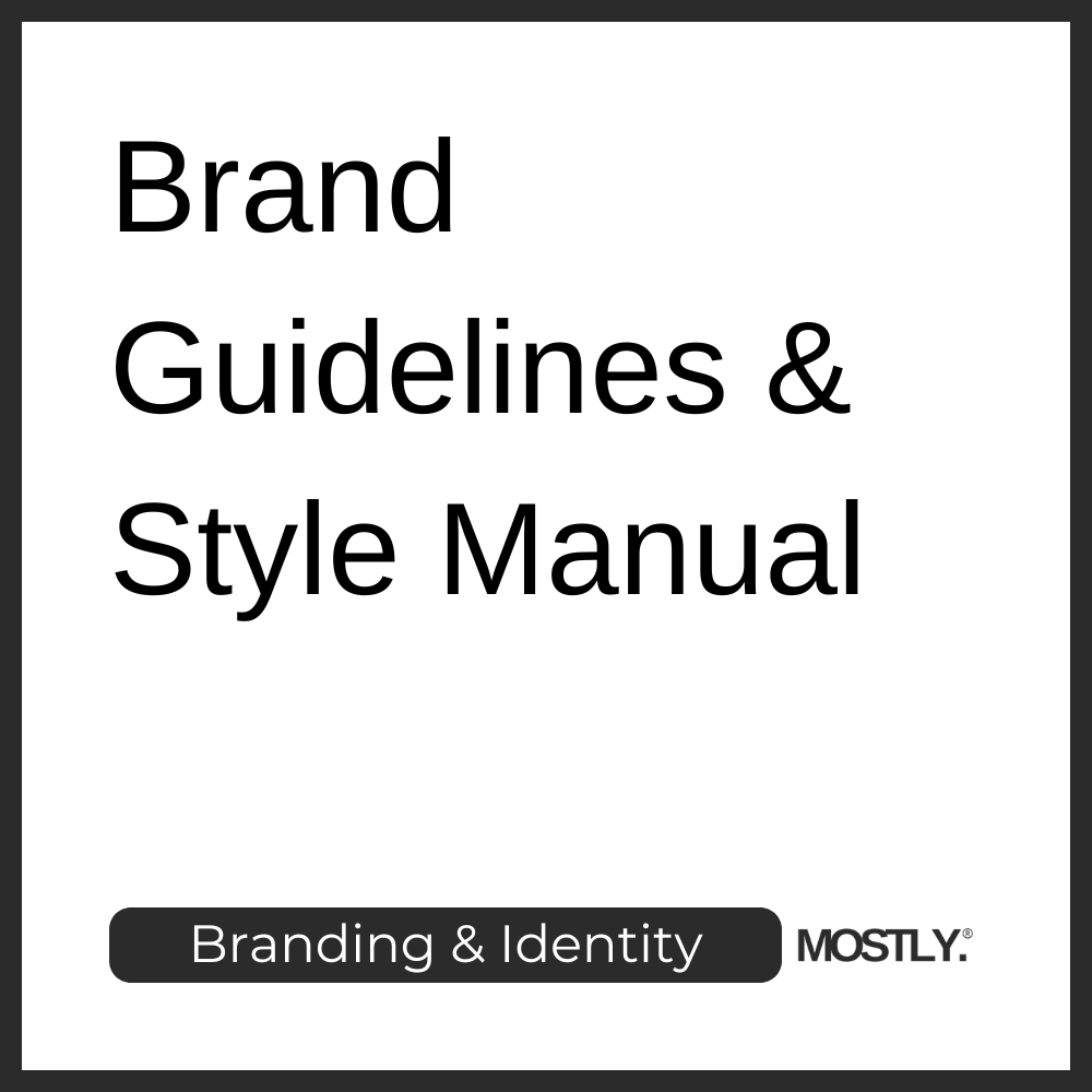 Brand Guidelines & Style Manual