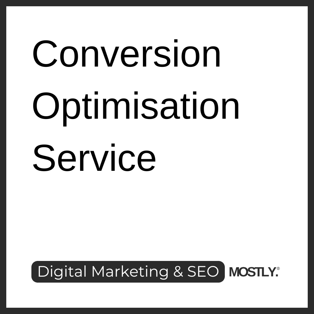 Conversion Optimisation Service