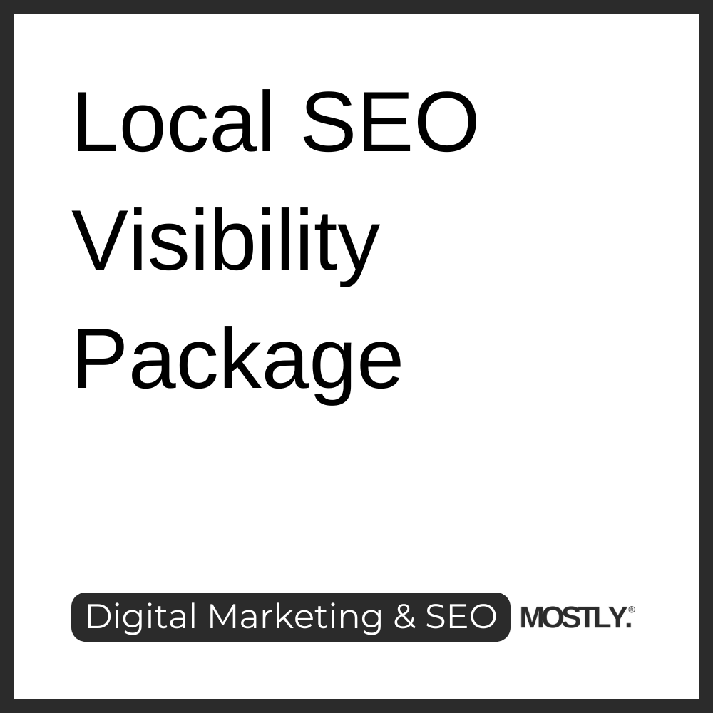 Local SEO Visibility Package