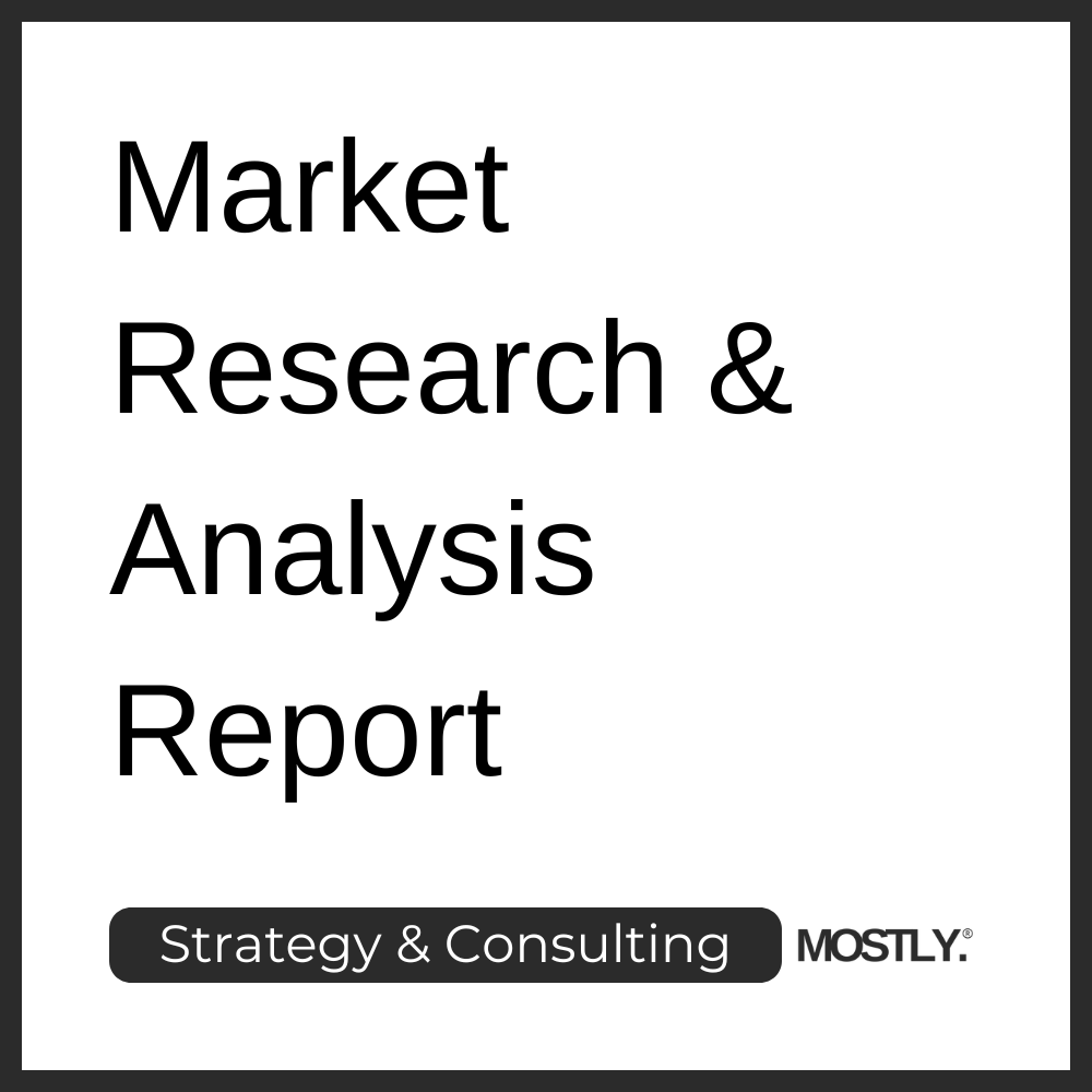 Market Research & Analysis Report