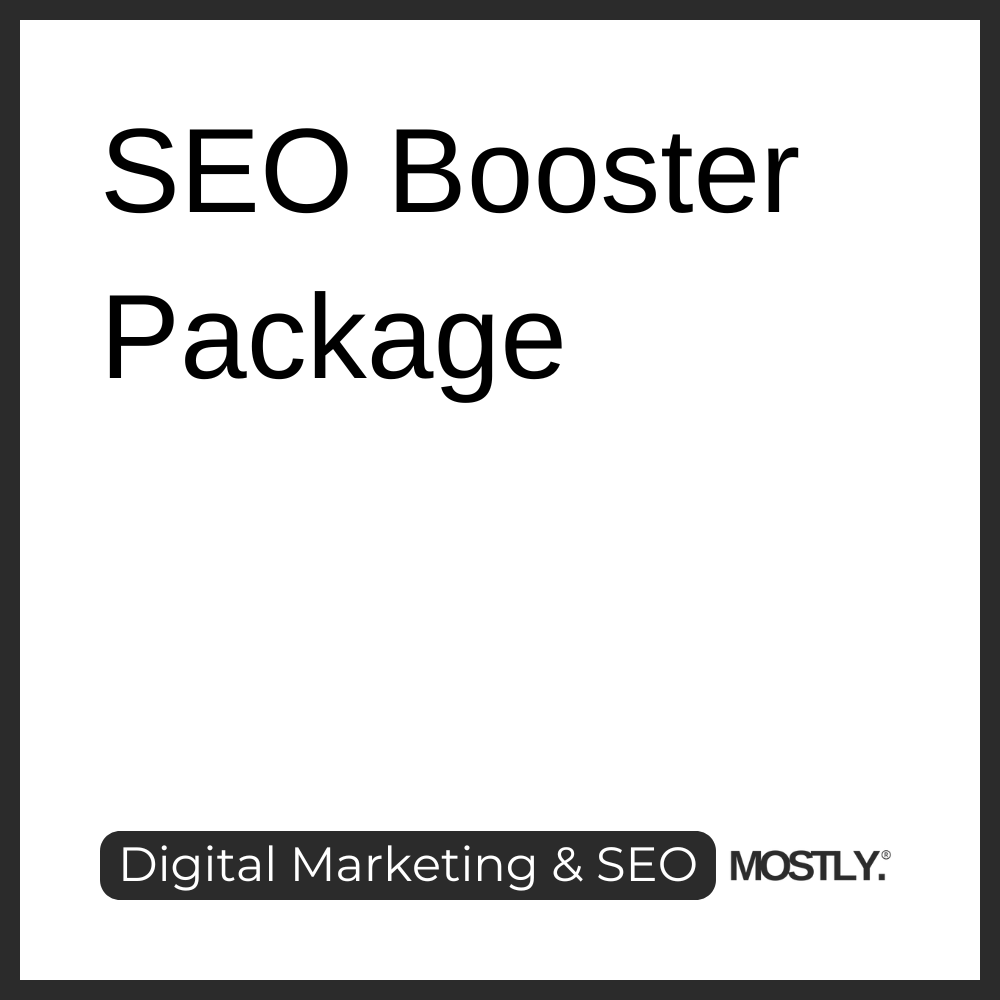 SEO Booster Package