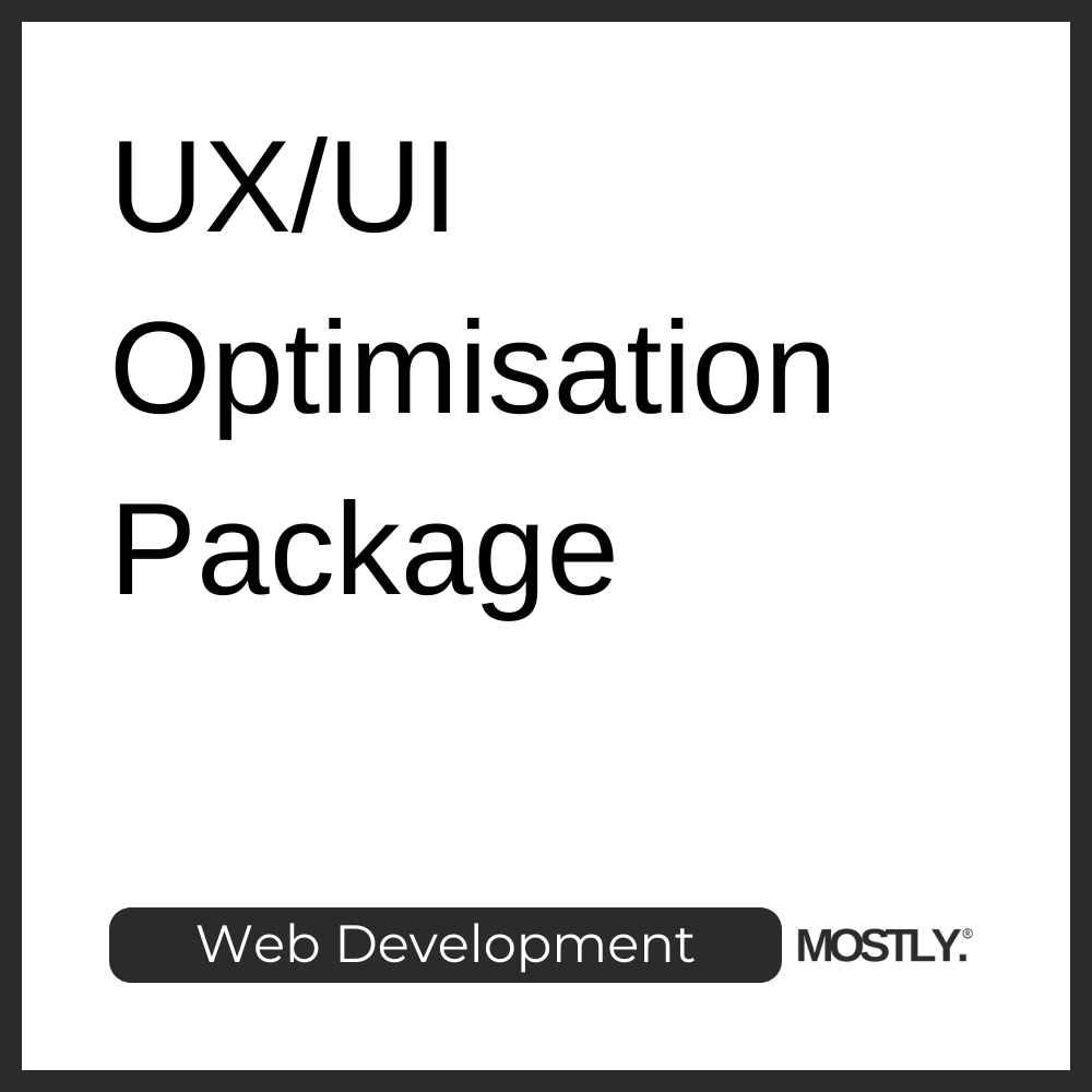 UX/UI Optimisation Package