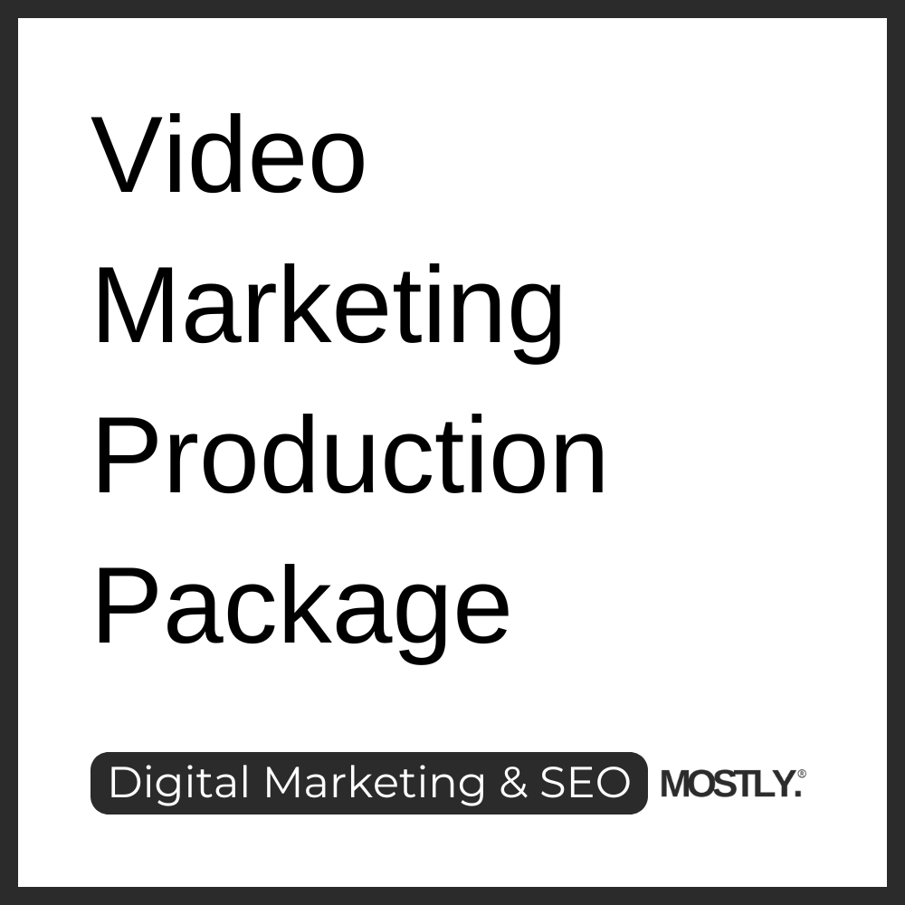 Video Marketing Production Package